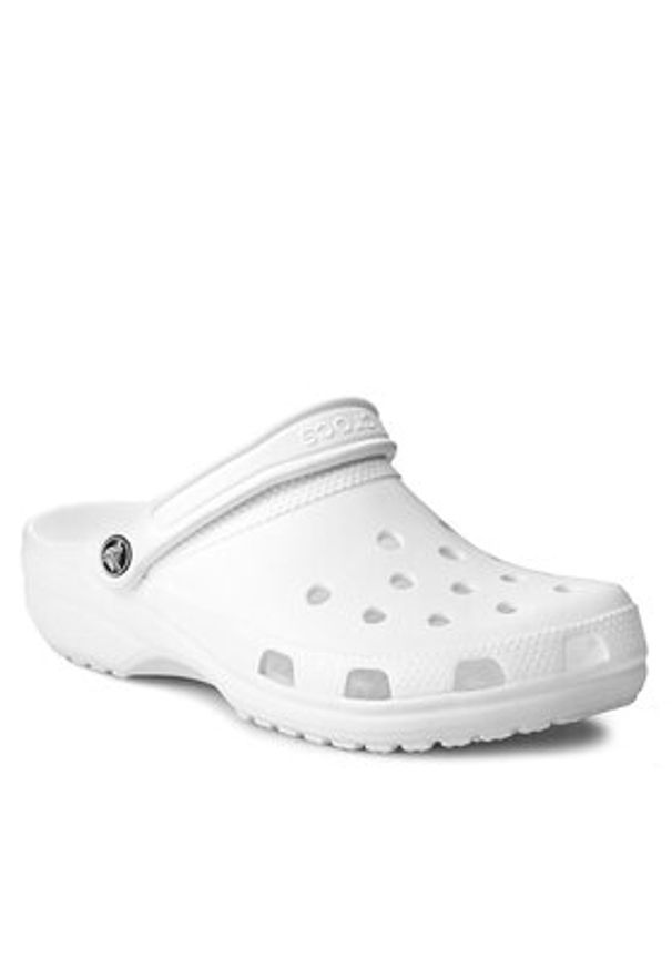 Crocs Klapki Classic 10001 Biały. Kolor: biały