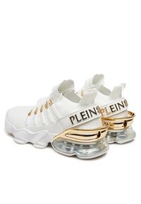 Plein Sport Sneakersy SADS USC0518 STE003N Biały. Kolor: biały. Materiał: materiał #3