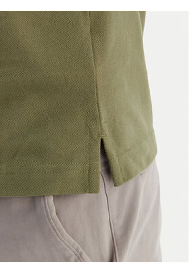 GANT - Gant Polo Shield 2220 Zielony Slim Fit. Typ kołnierza: polo. Kolor: zielony. Materiał: bawełna