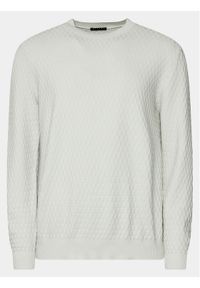 Sisley Sweter 1098S1033 Szary Regular Fit. Kolor: szary. Materiał: bawełna #1