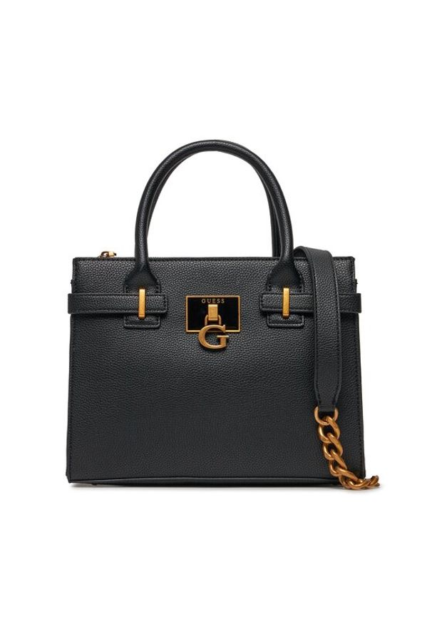 Guess Torebka HWVB89 98060 Czarny. Kolor: czarny. Materiał: skórzane