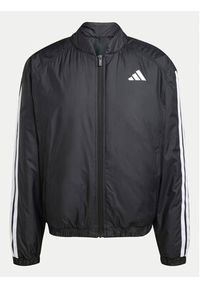 Adidas - adidas Kurtka bomber Essentials 3-Stripes JD1294 Czarny Loose Fit. Kolor: czarny. Materiał: syntetyk #6