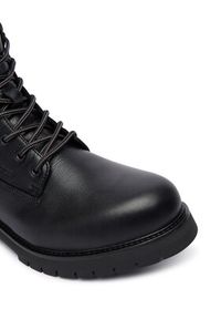 TOMMY HILFIGER - Tommy Hilfiger Trapery Flex Th Outdoor Rs FM0FM05600 Czarny. Kolor: czarny. Materiał: skóra #5