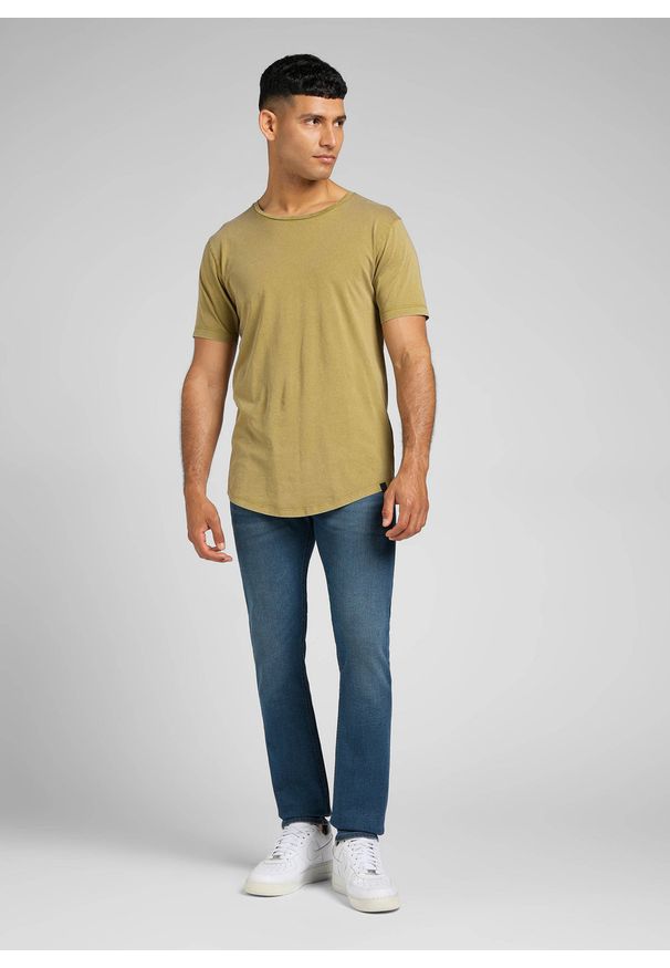 Lee - LEE LUKE MĘSKIE SPODNIE JEANSOWE STEEL BLUE L719PTFN 112321995