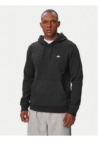 Adidas - adidas Bluza Trefoil Essentials KS8920 Czarny Regular Fit. Kolor: czarny. Materiał: bawełna #1