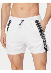 Emporio Armani Szorty kąpielowe EM000583 AF20426 U0002 Biały Regular Fit. Kolor: biały. Materiał: syntetyk #1