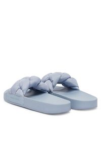Tommy Jeans Klapki Tjw Braided Slides EN0EN02975 Błękitny. Kolor: niebieski. Materiał: materiał #5