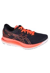 Buty do biegania Asics GlideRide Tokyo M 1011B073-001 czarne. Zapięcie: sznurówki. Kolor: czarny. Materiał: guma, syntetyk, tkanina. Szerokość cholewki: normalna