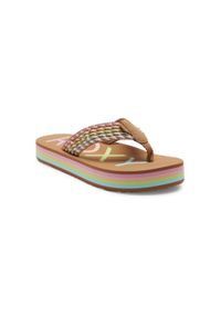 Roxy - Sandały dla Dziewczynki CHIKA HI Multicolore. Kolor: wielokolorowy. Materiał: skóra ekologiczna, tkanina, poliester, syntetyk, nylon. Sezon: lato