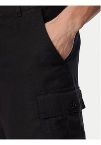 Calvin Klein Jeans Szorty materiałowe LV04RF610G Czarny Regular Fit. Kolor: czarny. Materiał: bawełna #2