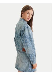 Calvin Klein Jeans Kurtka jeansowa LV047F677G Niebieski Regular Fit. Kolor: niebieski. Materiał: bawełna #3