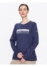 columbia - Columbia Bluza Logo™ II 2032891 Granatowy Regular Fit. Kolor: niebieski. Materiał: bawełna
