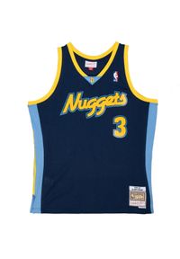 Mitchell & Ness - Koszulka Nba Denver Nuggets Allen Iverson. Kolor: niebieski. Sport: koszykówka #1