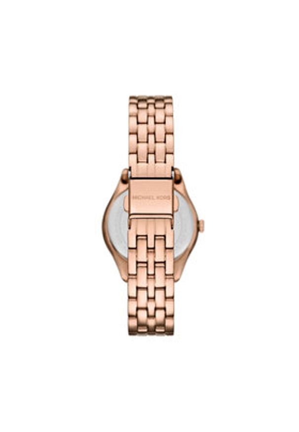 Michael Kors Zegarek Harlowe MK4845 Różowe złoto. Kolor: różowy, wielokolorowy, złoty