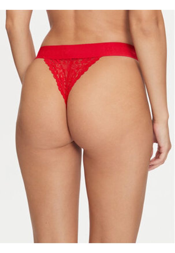 Emporio Armani Underwear Figi brazylijskie 164282 4R206 10374 Różowy. Kolor: różowy. Materiał: syntetyk