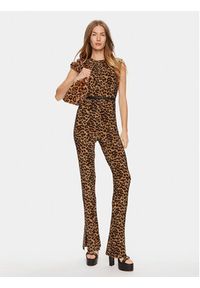 NORMA KAMALI Kombinezon KK422JPL045438 Brązowy Slim Fit. Kolor: brązowy. Materiał: syntetyk #3