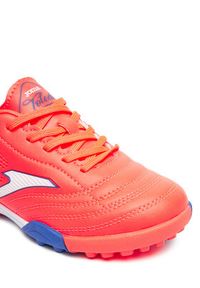 Joma Buty do piłki nożnej Toledo Jr 2507 TOJS2507TF Koralowy. Kolor: pomarańczowy. Materiał: skóra #4