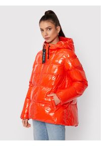 Kurtka puchowa Pinko. Kolor: pomarańczowy. Materiał: syntetyk, puch #1