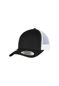 Trwała dwukolorowa czapka Urban Classics recyclable. Kolor: czarny, wielokolorowy, biały #1