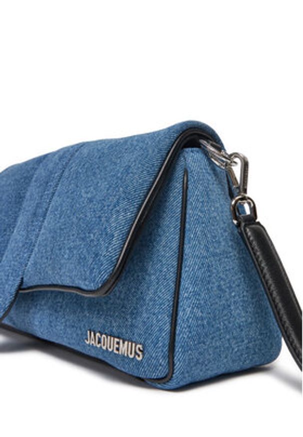 JACQUEMUS Torebka Le Bambimou 241BA389 Niebieski. Kolor: niebieski