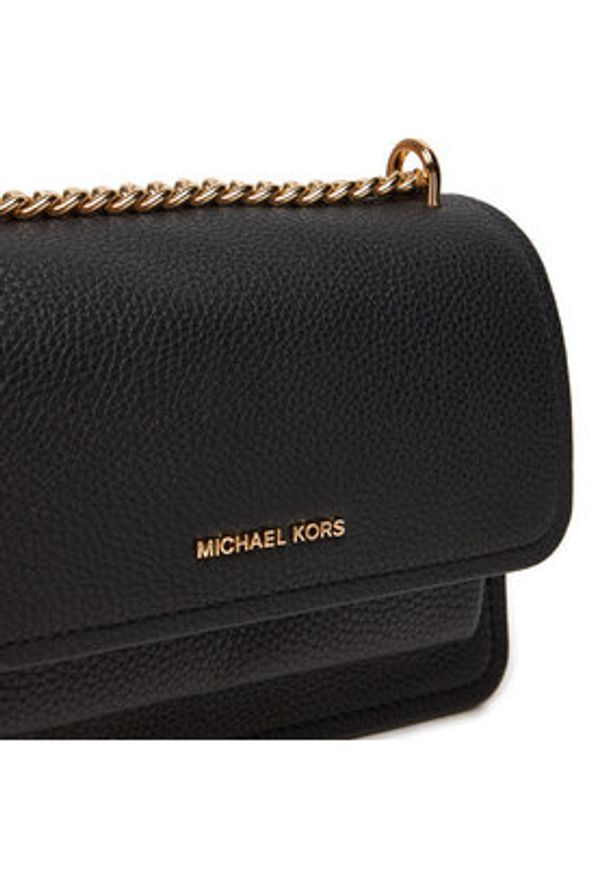 MICHAEL Michael Kors Torebka 32T4GC7C1T Czarny. Kolor: czarny. Materiał: skórzane