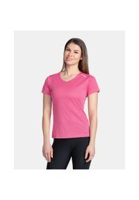 Damska koszulka do biegania Kilpi DIMARO-M. Kolor: różowy
