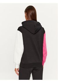 Champion Bluza Hooded Sweatshirt 116742 Czarny Custom Fit. Kolor: czarny. Materiał: bawełna #3
