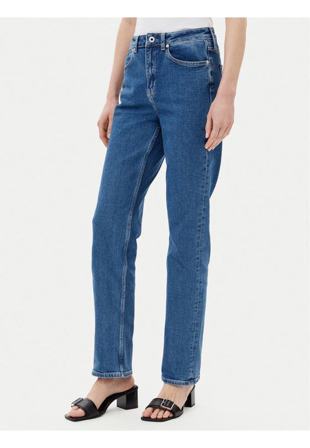 Karl Lagerfeld Jeans Jeansy A2W10033 Niebieski Straight Fit. Kolor: niebieski