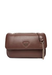 Guess Torebka Sunetra HWNG75 34210 Brązowy. Kolor: brązowy. Materiał: skórzane