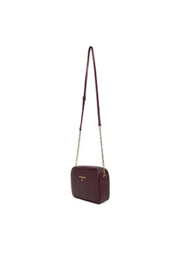 Patrizia Pepe Torebka CB0071/L001-M536 Bordowy. Kolor: czerwony. Materiał: skórzane