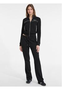 Guess Jeans Spodnie materiałowe 176211 Czarny Slim Fit. Kolor: czarny. Materiał: materiał