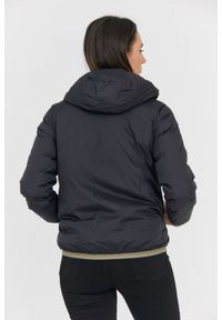 Blauer USA - BLAUER Czarno-zielona damska dwustronna kurtka Stella reversible down jacket, Rozmiar L. Kolor: zielony #5