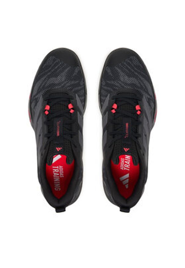 Adidas - adidas Buty na siłownię Rapidmove Go Trainer M JQ3952 Czarny. Kolor: czarny. Materiał: materiał. Sport: fitness