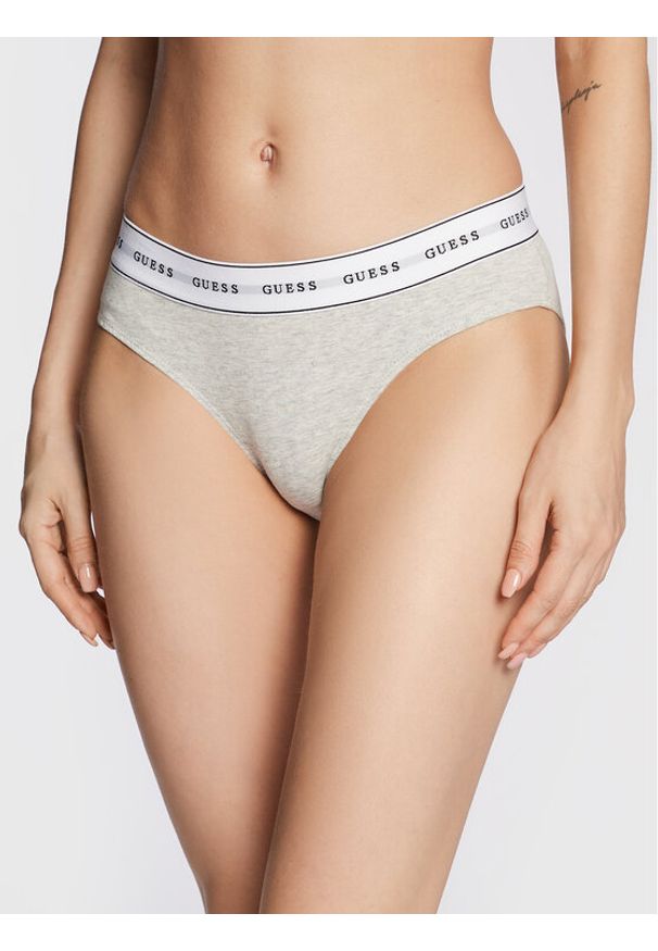 Guess Figi klasyczne Carrie O97E02 KBBU1 Szary. Kolor: szary. Materiał: bawełna