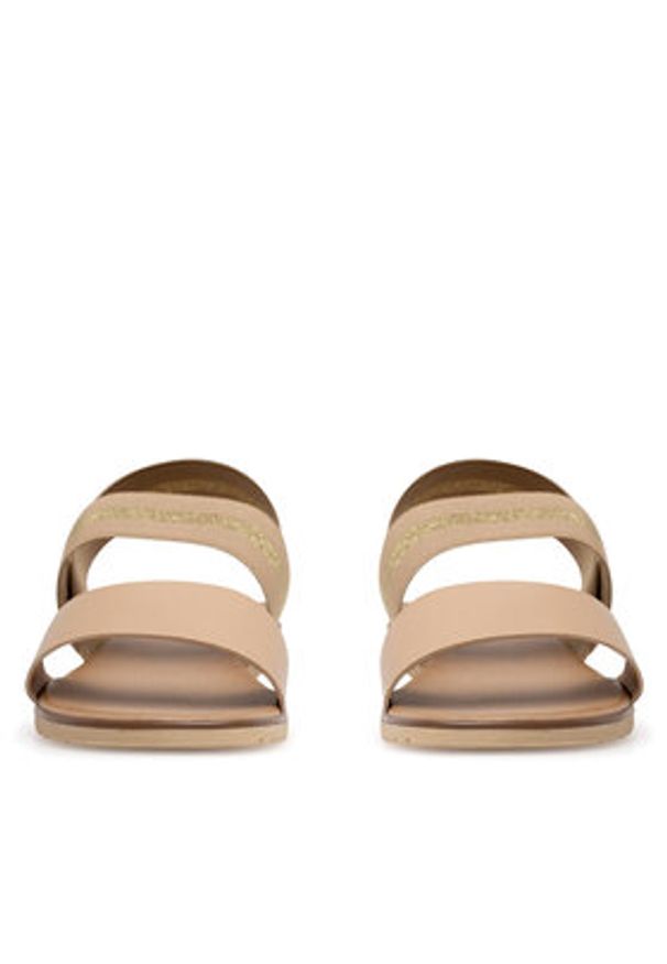 Clara Barson Sandały WS6262-05 Beżowy. Kolor: beżowy. Materiał: materiał