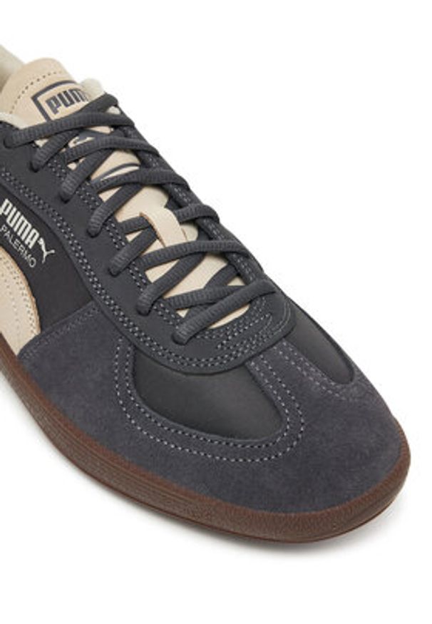 Puma Sneakersy Palermo Pop 403257 03 Szary. Kolor: szary. Materiał: materiał