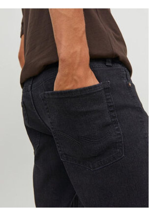 Jack & Jones - Jack&Jones Jeansy 12246949 Czarny Slim Fit. Kolor: czarny