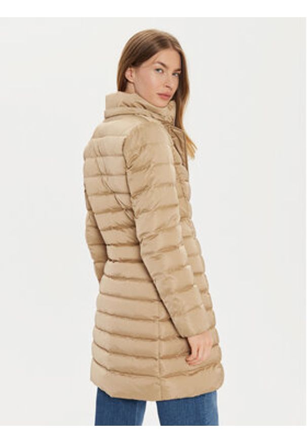 Geox Kurtka puchowa Bettanie W4626H T3122 F5233 Beżowy Regular Fit. Kolor: beżowy. Materiał: syntetyk