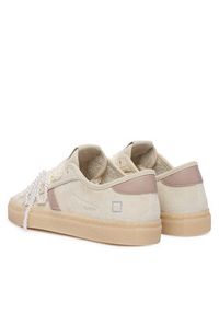 D.A.T.E. Sneakersy Tender W441-TE-BW Beżowy. Kolor: beżowy. Materiał: skóra, zamsz #4