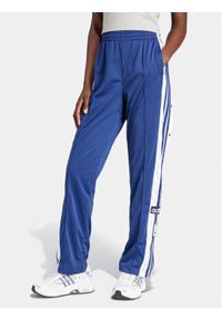 Adidas - adidas Spodnie dresowe Adibreak IP0619 Granatowy Regular Fit. Kolor: niebieski. Materiał: syntetyk