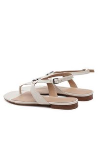 Lauren Ralph Lauren - LAUREN RALPH LAUREN Sandały Everley 802959146009 Biały. Kolor: biały. Materiał: skóra #5