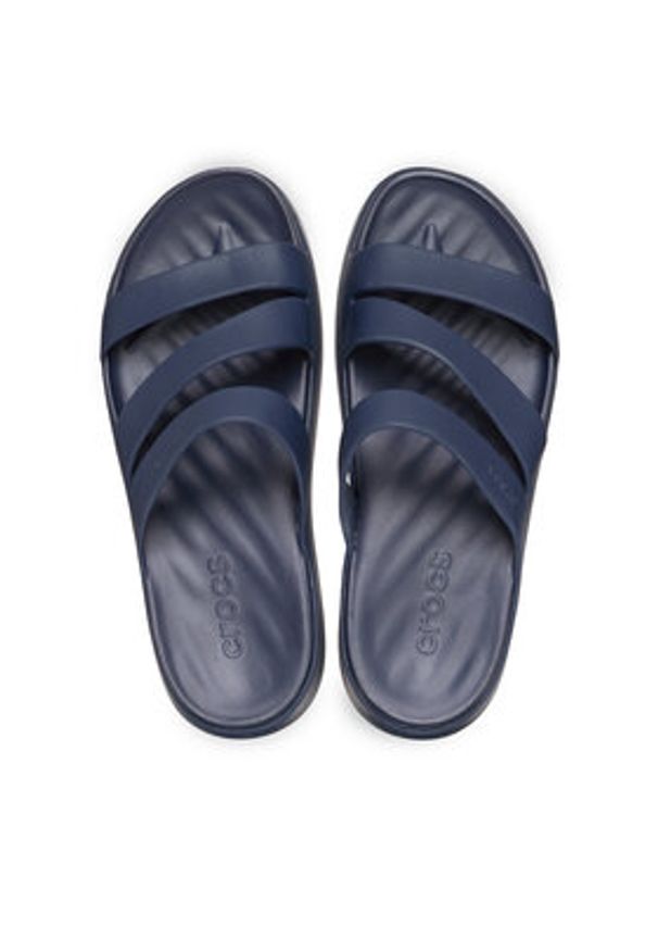 Crocs Klapki Getaway Strappy 209587 Granatowy. Kolor: niebieski