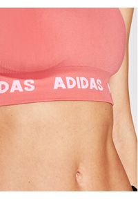 Adidas - adidas Biustonosz sportowy Aeroknit GV5123 Różowy. Kolor: różowy. Materiał: syntetyk