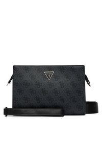 Guess Saszetka HMMILO P6157 Czarny. Kolor: czarny. Materiał: skóra #4