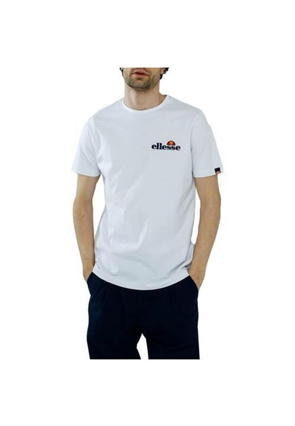Koszulka sportowa męska Ellesse Voodoo. Kolor: biały. Długość rękawa: krótki rękaw. Długość: krótkie