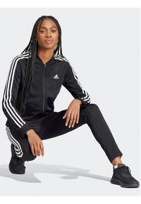 Adidas - adidas Dres Essentials 3-Stripes IJ8781 Czarny Slim Fit. Kolor: czarny. Materiał: syntetyk