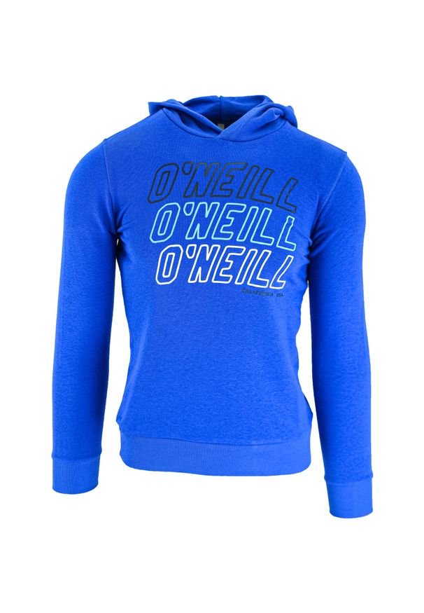 Bluza z kapturem dla dzieci O'Neill LB All Year. Typ kołnierza: kaptur. Kolor: niebieski. Materiał: bawełna, materiał. Sport: joga i pilates