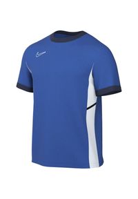 Nike - Koszulka Męska Academy 25 SS. Kolor: niebieski. Sport: turystyka piesza