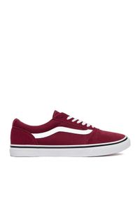 Vans Tenisówki C-MADDIE VN000E8X4QU Bordowy. Kolor: czerwony. Materiał: zamsz, skóra