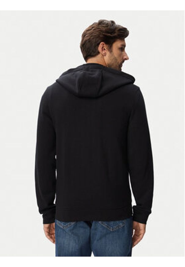 Guess Bluza M6YQ48 K4244 Czarny Slim Fit. Kolor: czarny. Materiał: bawełna